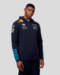Oracle Red Bull Racing Men's Official Teamline Pullover Hoodie - Night Sky - Red Bull Racing Pullover Hoodie