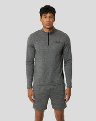 Men's Sharkskin Marl Carbon Capsule 1/4 Zip Top