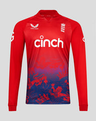 Men’s England Cricket It20 Long Sleeve Shirt, Men’s IT20 Long Sleeve Cricket Shirt