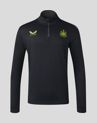 Newcastle United Coaches 1/4 Zip Football Midlayer Men's