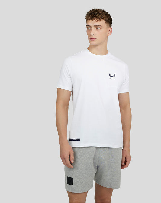 Men's Polycotton T-shirt - White