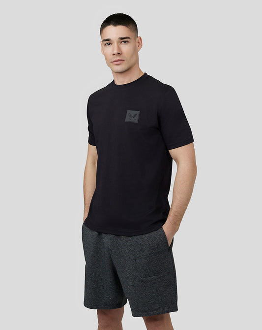 Men's Embroidered Logo T-shirt - Black