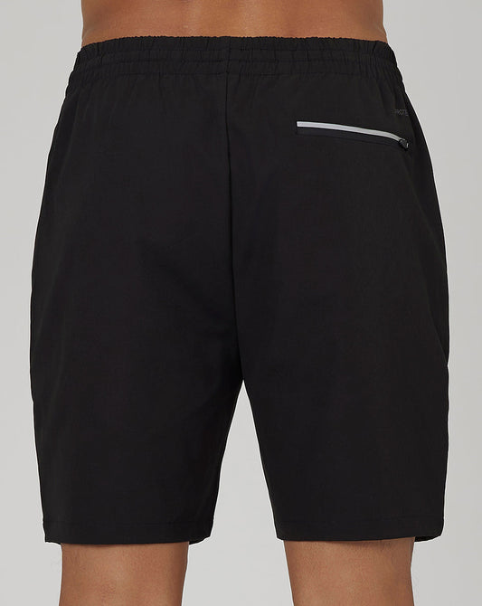 Castore Men’s Flex Woven Cargo Shorts - Black, Durable & Stylish Cargo Shorts for Men