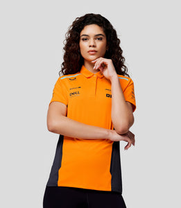 McLaren Womens Official Teamwear Polo Shirt Formula 1