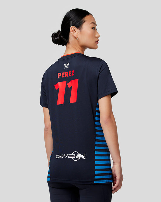 Oracle Red Bull Racing Women's Official Teamline Sergio "Checo" Perez T-shirt - Night Sky