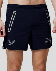 Oracle Red Bull Racing Men's Active Dual Brand Running Shorts - Night Sky