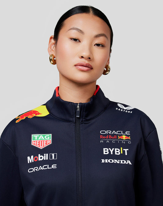 Oracle Red Bull Racing Unisex Official Teamline Soft Shell Jacket - Night Sky