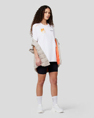 McLaren Unisex Core Driver T-shirt Oscar Piastri - Brilliant White - Oscar Piastri McLaren T-shirt