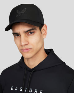 Men's Black Performance Cap - Lightweight Adjustable Cap for Training and Casual Wear