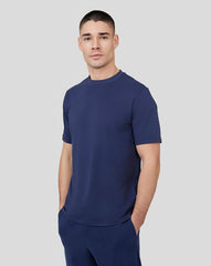 Men's Peacoat Metropolis Recovery Tee - Relaxed Fit Workout Shirt for Men