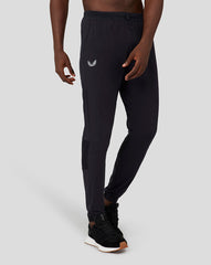 Men's Carbon Capsule Woven Jogger Pants - Black Gym & Running Trousers