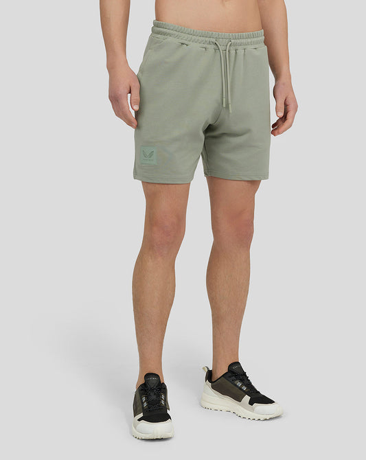 Men's Logo Sweat Shorts - Khaki