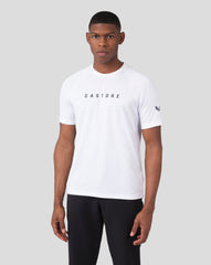 White Short Sleeve Raglan T-Shirt - Men’s Activewear