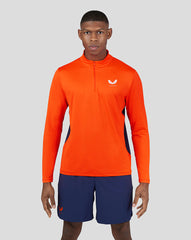 Men's Colour Block 1/4 Zip - Ibis