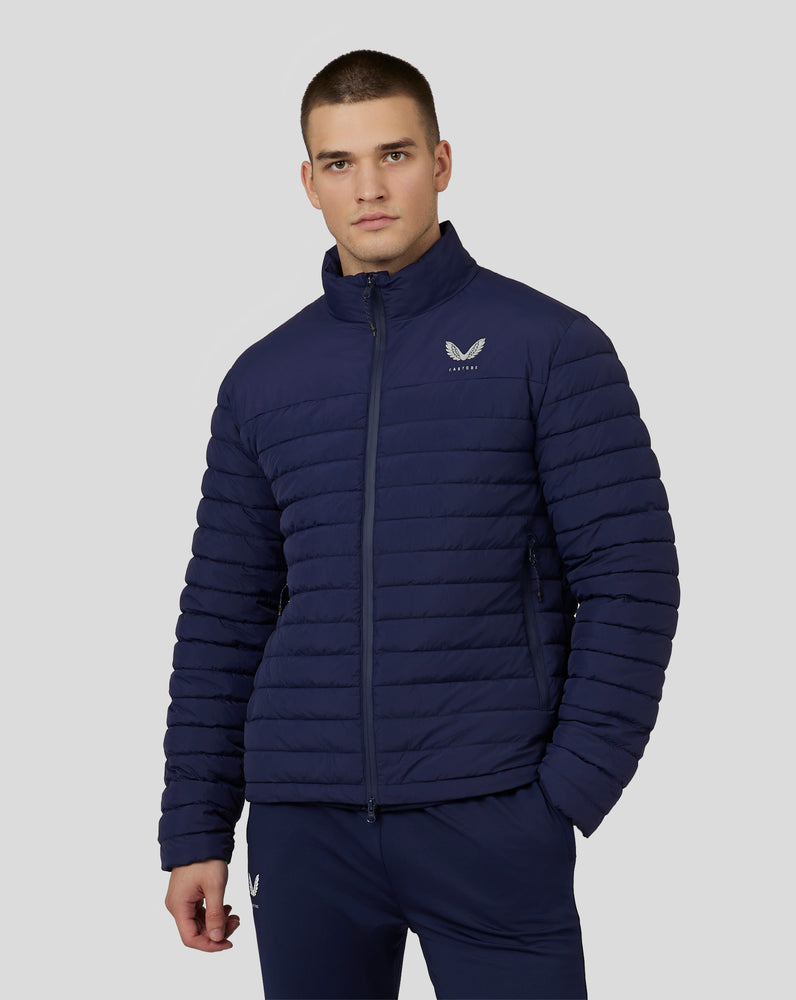 Buy Wildcraft Navy Regular Fit Quilted Hooded Jacket for Mens Online @ Tata  CLiQ