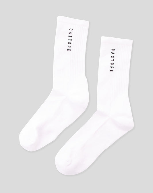 White Protek Socks 3pk