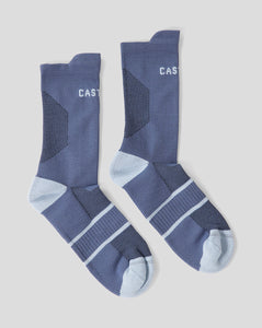 Clay Blue Ultra Socks - High-Performance Running Socks