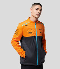 McLaren Men Soft Shell Jacket - Phantom - McLaren Motorsport Soft Shell Jacket